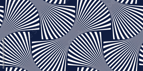 Traditional lacing wicker seamless pattern, vector weaving geometric repeat abstract background, interlacing rattan knitting tiling wallpaper.