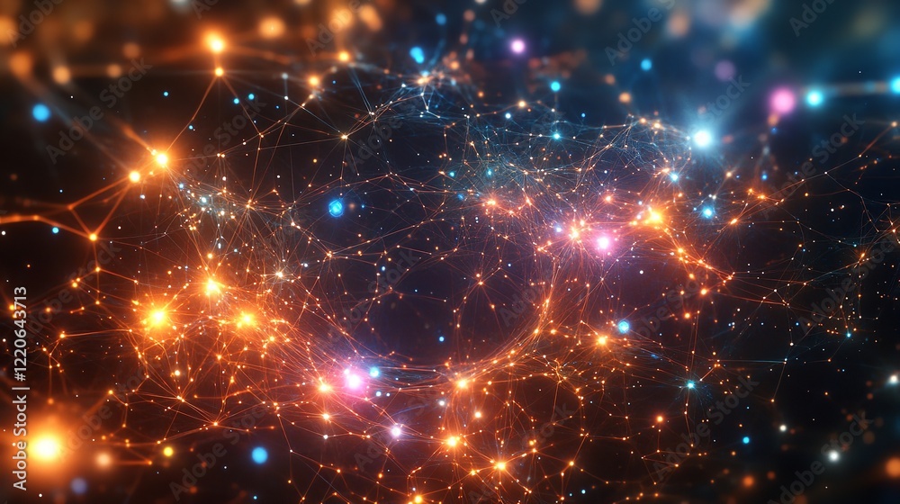 Obraz premium Cosmos wallpaper created with generative Ai technology