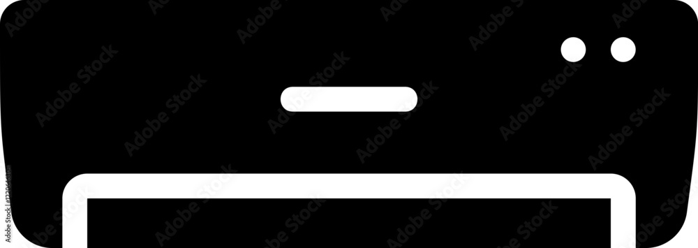 Air Conditioner Glyph Icon