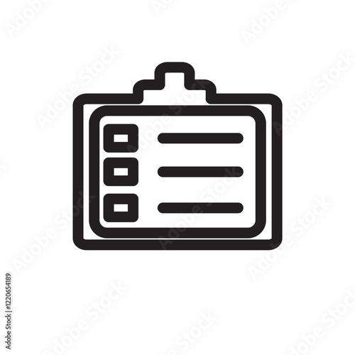 clipboard icon illustration