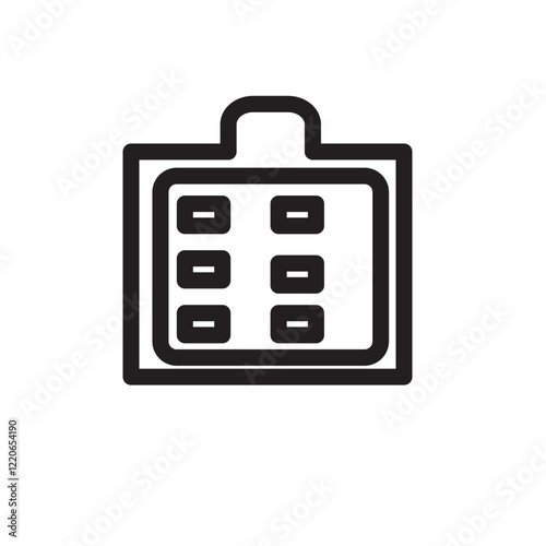 icon isolated on white background