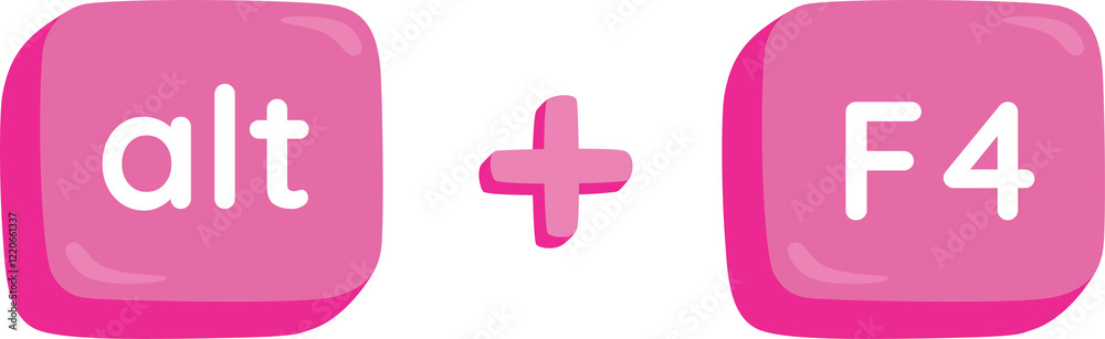 Obraz premium alt+f4