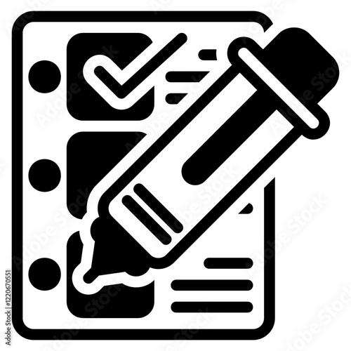 Vote glyph icon
