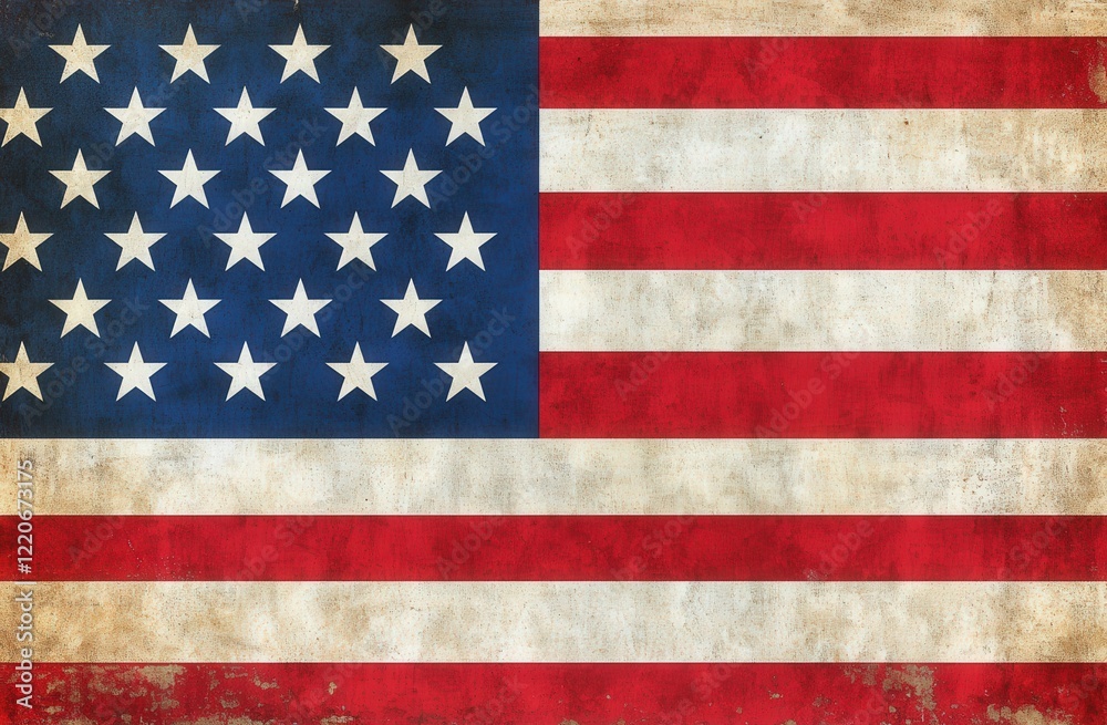 A detailed close up view of an American flag gently waving in the wind A detailed close up view of an American flag gently waving in the wind