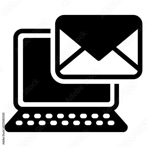 Email glyph icon