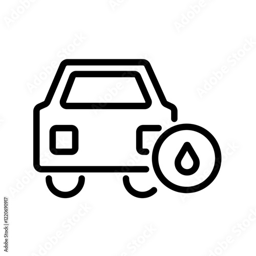 petrol transportation vector icon