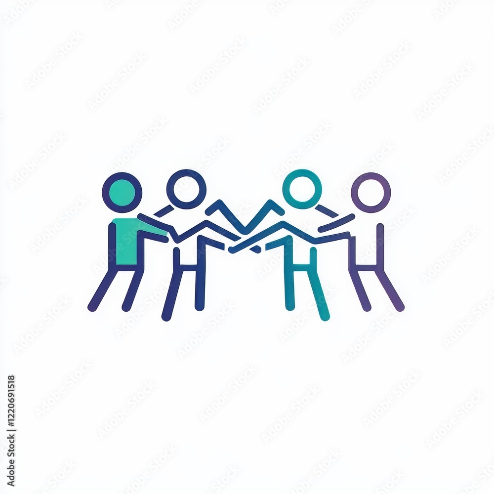 Group of people on gear line art vector icon with editable stroke. Outline symbol of teamwork. Cooperation pictogram made of thin stroke. Isolated on background. Group of people on gear line art vector icon with editable stroke. Outline symbol of teamwork. Cooperation pictogram made of thin stroke. Isolated on background.