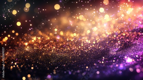 Vibrant Shimmering Patterns in Bright Colors