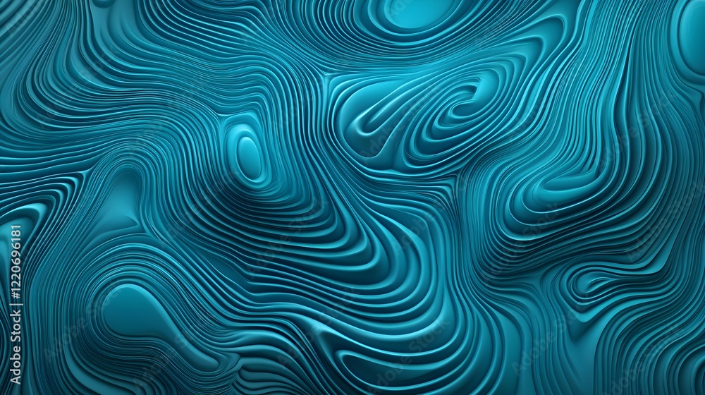 Vibrant Aqua Water Ripple Pattern Evoking Calm and Serenity Vibrant Aqua Water Ripple Pattern Evoking Calm and Serenity