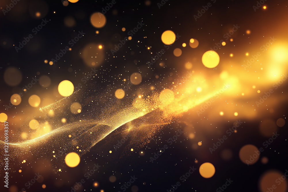 Obraz premium Abstract silver glitter sparkle defocused light background