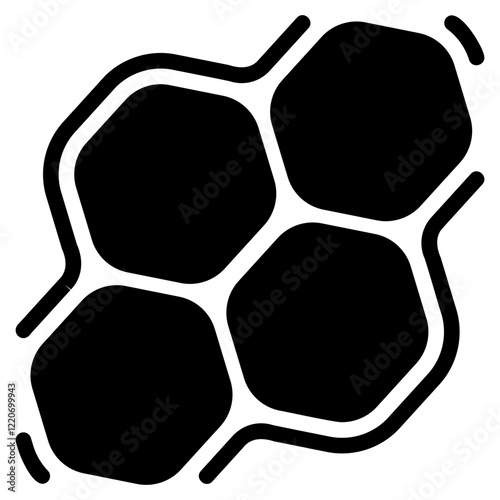 Cells glyph icon