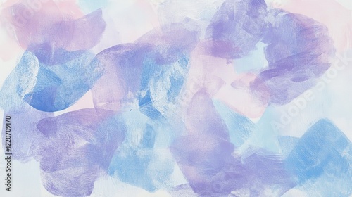 Wallpaper Mural Abstract composition of overlapping pencil strokes in soft hues created to evoke a serene atmosphere Torontodigital.ca