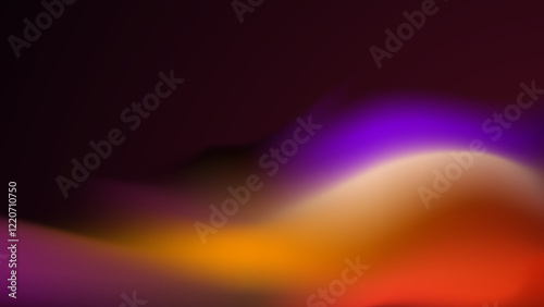 Abstract colorful fluid gradient background design
