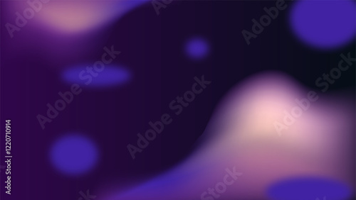 Abstract mesh gradient colors on black background design