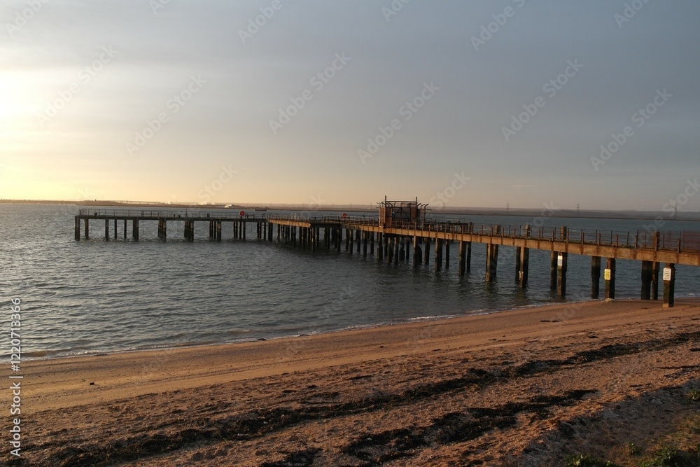 Fototapeta premium A jetty in the sea