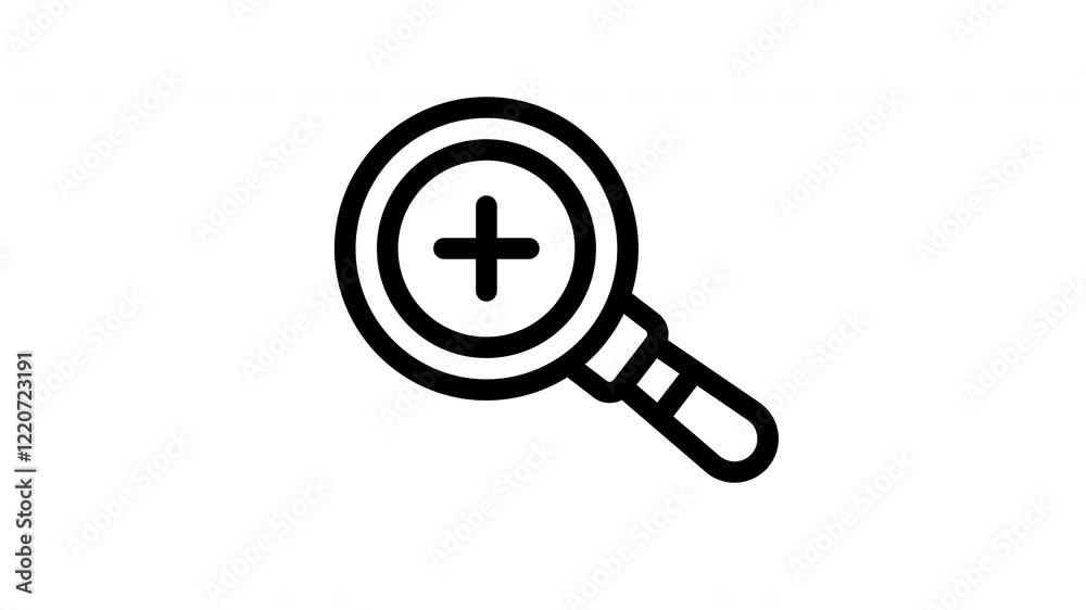 zoom animated icon