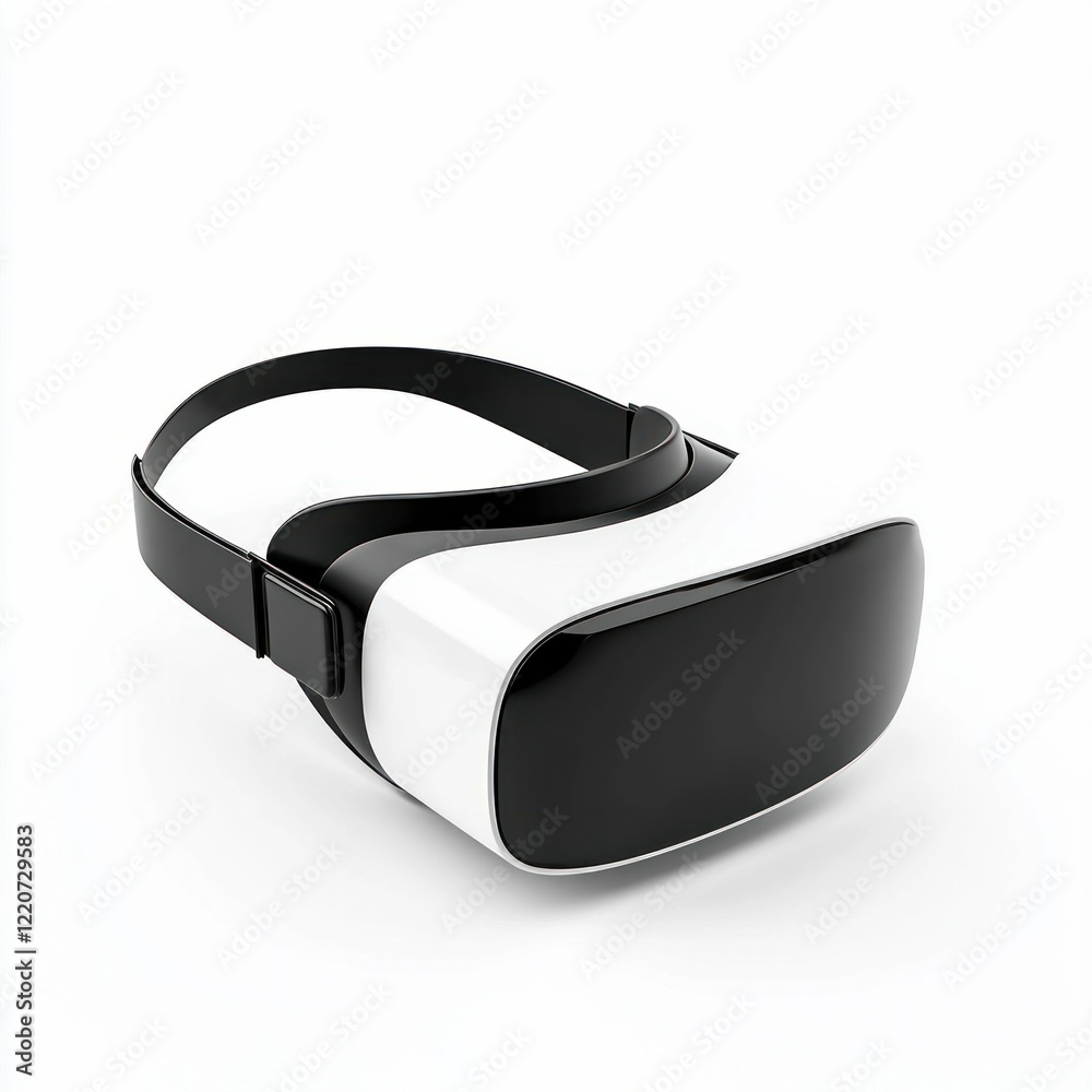 Virtual Reality Glasses Isolated on White Background Virtual Reality Glasses Isolated on White Background