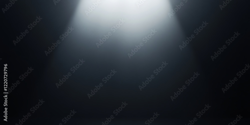 Obraz premium Rays of light in dark background.