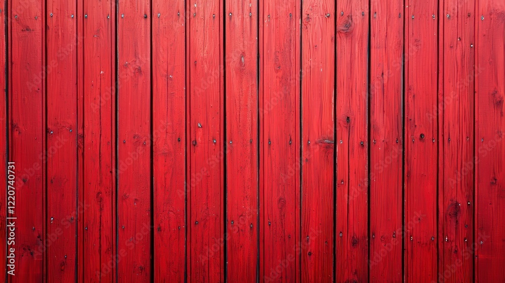 Rustic red wooden wall with weathered paint Rustic red wooden wall with weathered paint