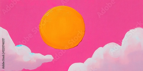 Pink Sunset Dreamscape: A v...