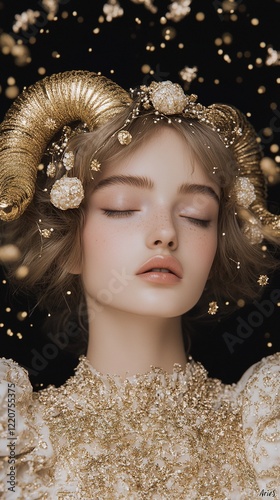 Golden Dreams: A young woma...