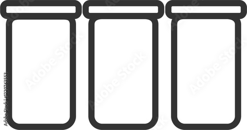 Porta condimentos vetorial moderno para decoração e organização de cozinha, Modern spice rack vector for kitchen organization and decoration