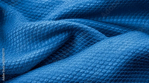 Wallpaper Mural blue cotton fabric with an interesting pattern Torontodigital.ca