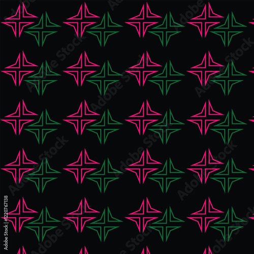 seamless star pattern