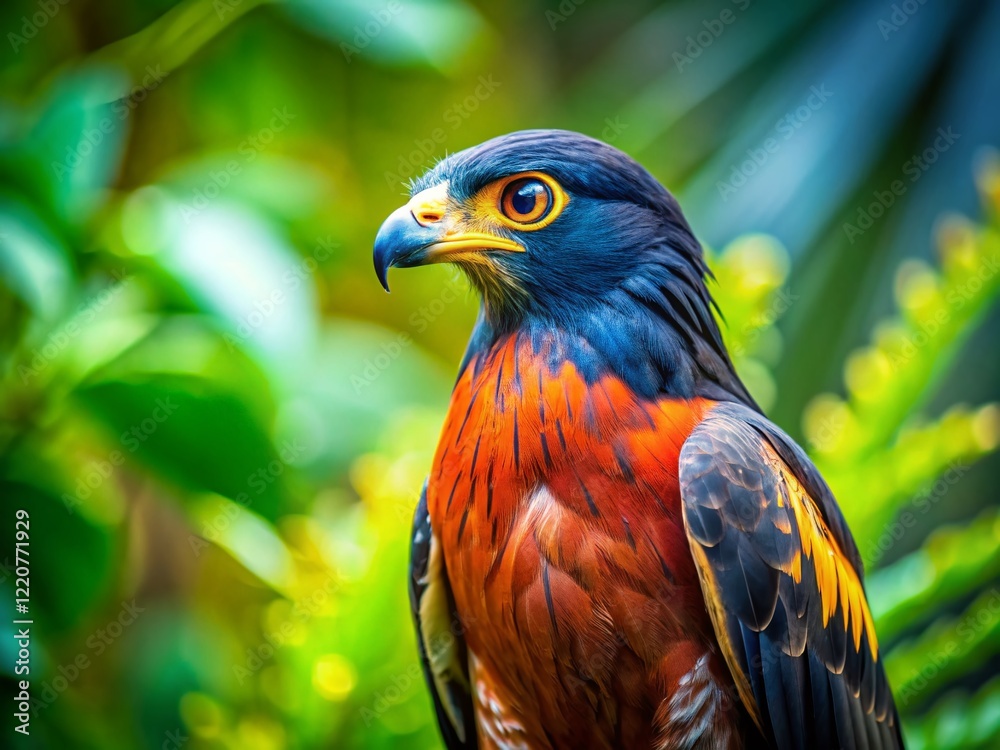Obraz premium Indonesian Protected Birds: Candid Shots of Majestic Avian Wildlife