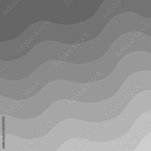Gray wave vector background design wallpaper 