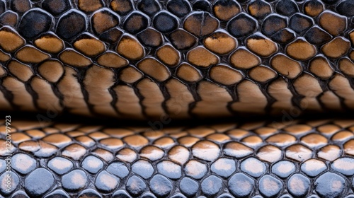 Anaconda Snake Skin Seamless Pattern