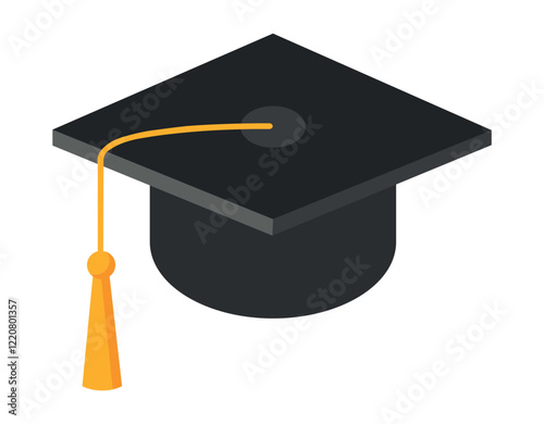 graduation cap vector