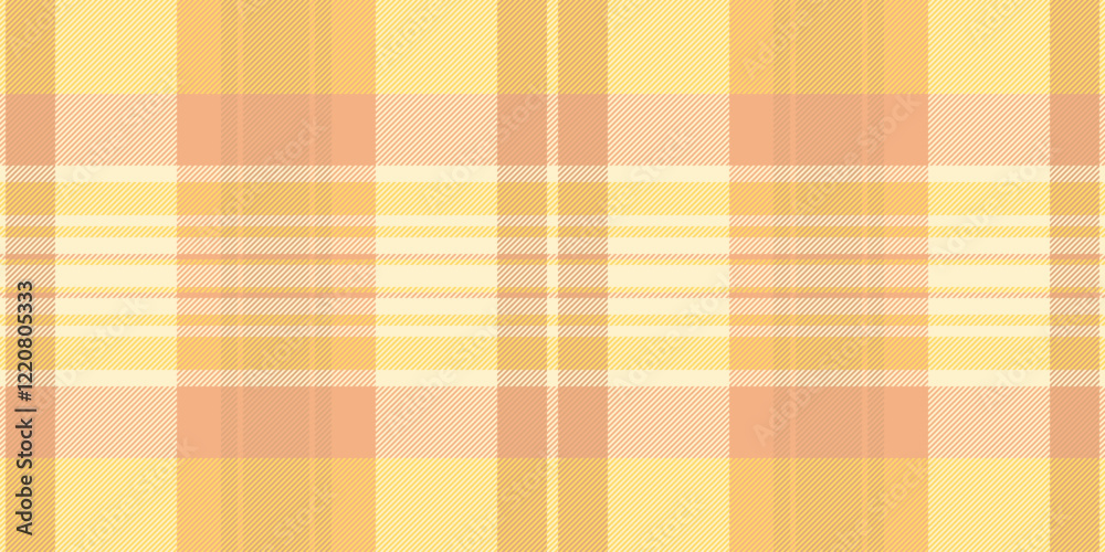Layer pattern plaid background, minimalist check vector textile. Refresh tartan fabric texture seamless in orange and yellow colors. Layer pattern plaid background, minimalist check vector textile. Refresh tartan fabric texture seamless in orange and yellow colors.