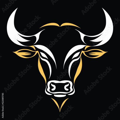 Bull Logo Template illustration vector
