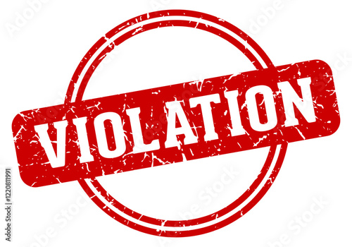 violation stamp