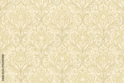 Wallpaper Mural seamless damask pattern Abstract shapes background. Abstract gradient colored background. Torontodigital.ca
