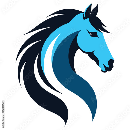Horse Logo Template illustration vector