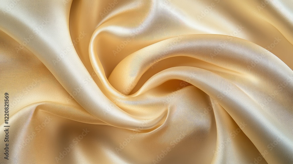 Soft silk textures in serene elegance Soft silk textures in serene elegance