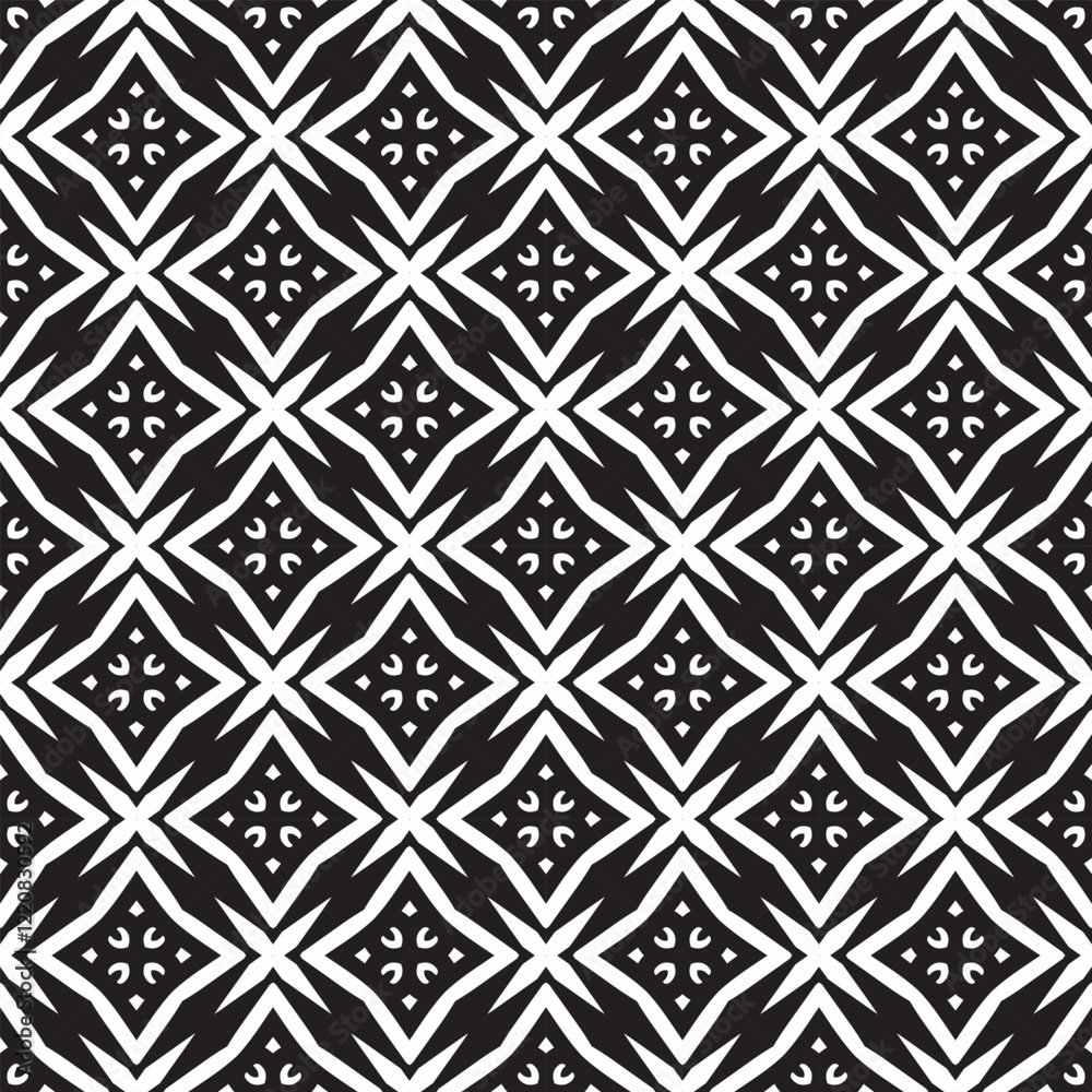 Minimalist black and white seamless pattern background Minimalist black and white seamless pattern background