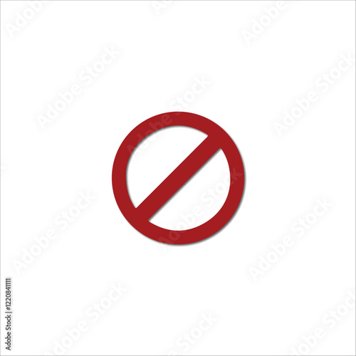 Free Download Circle prohibition sign hand drawn illustration artwork - GFXLoad