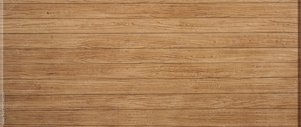 Naklejka premium Texture of wooden surface as background, top view, and light wooden table with natural patterns and colors. abstract background. Fresh wood background. board as texture or background