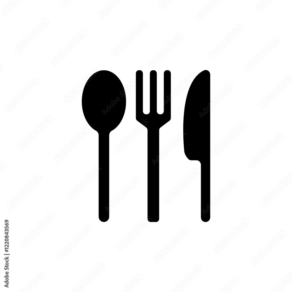 FORK SPOON AND PISO simple vector icon design template
FORK SPOON AND PISO simple vector icon design template