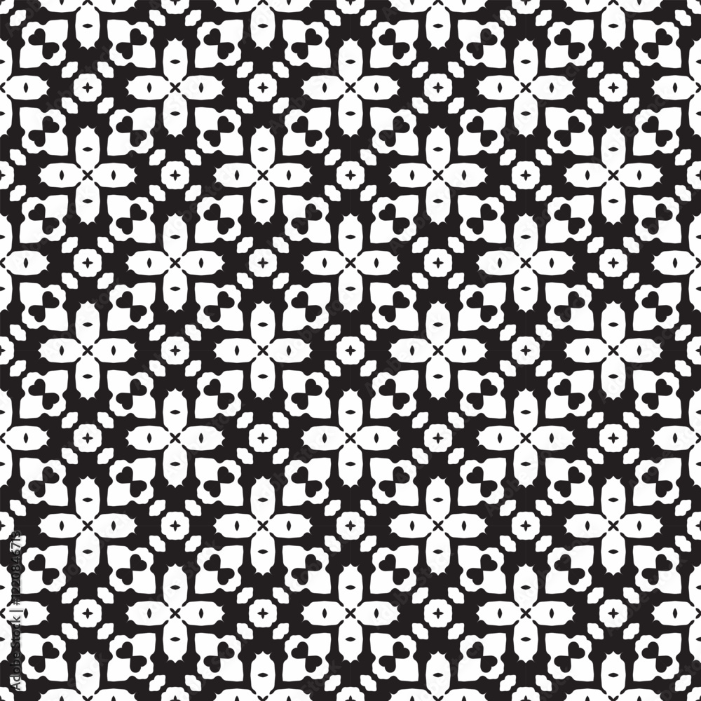 Minimalist black and white seamless pattern background Minimalist black and white seamless pattern background