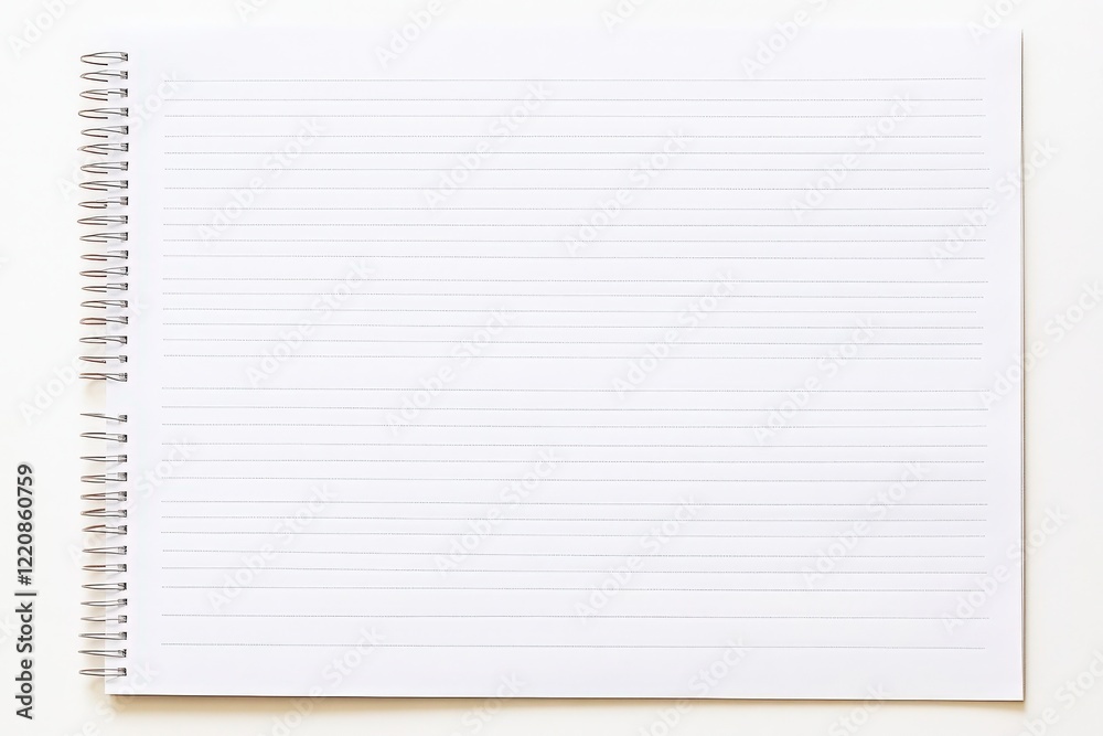 A rectangular sheet of white paper featuring lines printed on it A rectangular sheet of white paper featuring lines printed on it