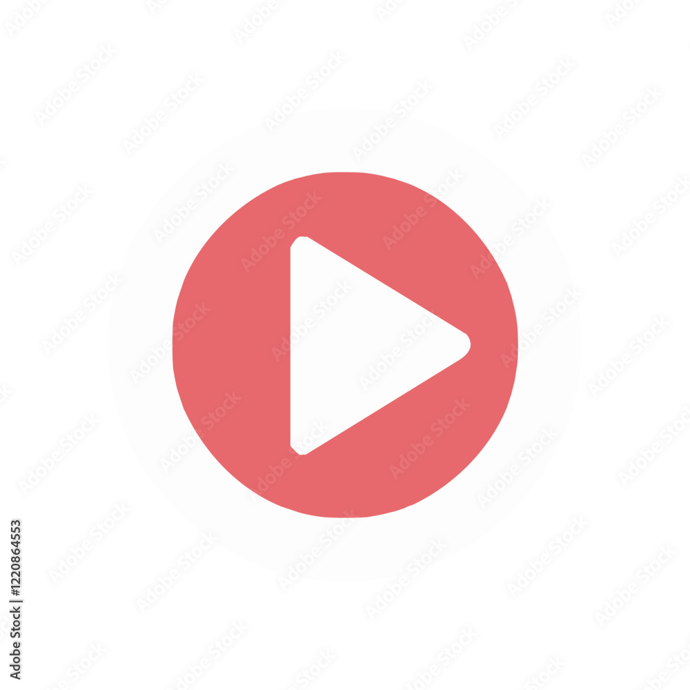 Play button vector icon. Play button icon. Play button vector icon. Play button icon.