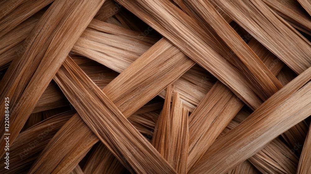 A detailed view of interwoven brown strands, showcasing the artistry and complexity in woven textures that can evoke feelings of warmth and comfort in design. A detailed view of interwoven brown strands, showcasing the artistry and complexity in woven textures that can evoke feelings of warmth and comfort in design.
