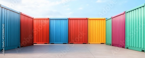 Recycled steel shipping containers repurposed for sustainable storage