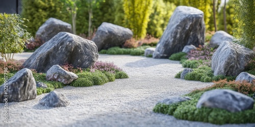 stone gardens soothing and calming visuals relax