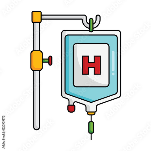 Saline Drip Icon