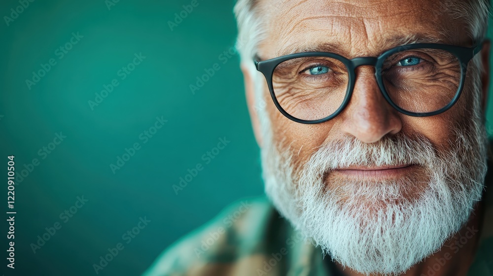 A wise, elderly man with a charming smile, wearing glasses and displaying a serene demeanor, embodying confidence and experience in a warm environment. A wise, elderly man with a charming smile, wearing glasses and displaying a serene demeanor, embodying confidence and experience in a warm environment.
